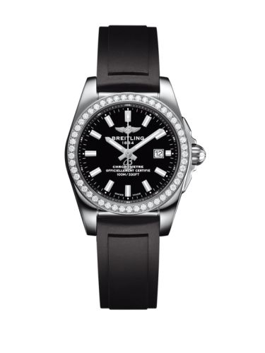 Breitling Galactic 29 Stainless Steel / Diamond / Trophy Black / Rubber A7234853/BE49/248S/A12S.1