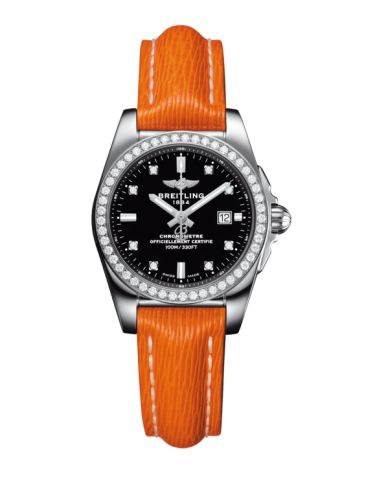 Breitling Galactic 29 Stainless Steel / Diamond / Trophy Black Diamond / Sahara A7234853/BE50/270X/A12BA.1