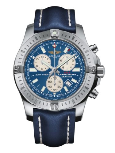 Breitling Colt Chronograph Mariner Blue / Calf / Pin A73388111C1X1