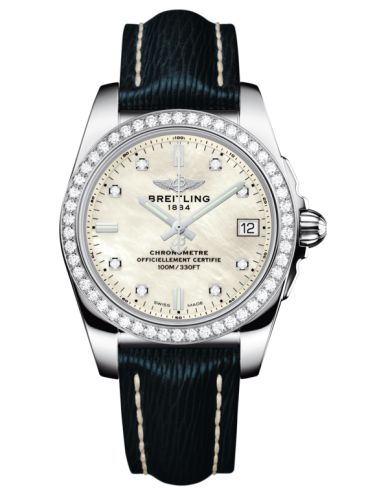 Breitling Galactic 36 Stainless Steel / Diamond / Pearl Diamond/ Sahara A7433053.A780.215X
