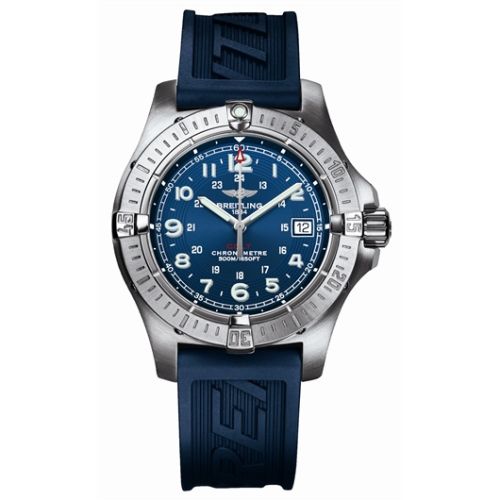 Breitling Colt Quartz Blue / Rubber A7438010.C675.119S