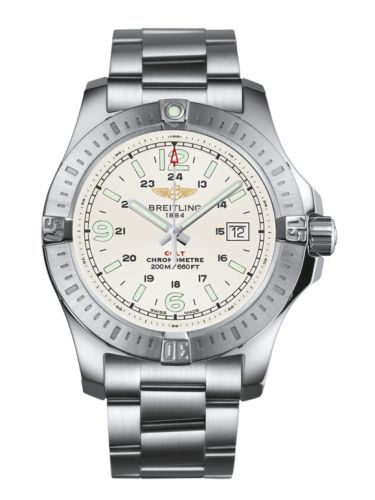 Breitling Colt Quartz Stratus Silver / Bracelet A74388111G1A1