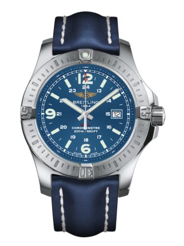 Breitling Colt Quartz Mariner Blue / Calf / Pin A7438811/C907/105X/A20BA.1