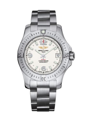 Breitling Colt 36 Stratus Silver / Bracelet A74389111G1A1
