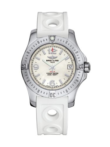 Breitling Colt 36 Pearl / Rubber / Pin A7438911/A772/230S/A16S.1