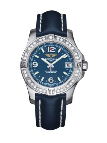 Breitling Colt 36 Diamond / Mariner Blue / Calf A7438953.C913.194X