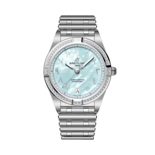 Breitling Chronomat 32 Stainless Steel - Diamond / MOP - Arabic A773102B1C1A1