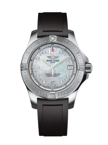 Breitling Colt Lady Pearl Diamond / Rubber / Pin A7738811/A769/133S/A14S.1