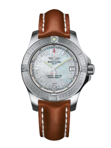 Breitling Colt Lady Pearl / Calf / Pin A7738811/A770/406X/A14BA.1