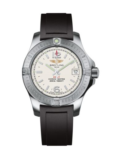 Breitling Colt Lady Stratus Silver / Rubber / Pin A7738811/G793/133S/A14S.1