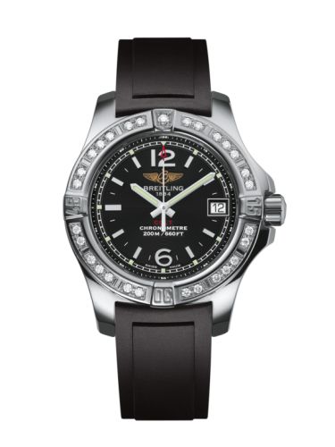 Breitling Colt Lady Diamond / Volcano Black / Rubber / Pin A7738853/BD46/133S/A14S.1
