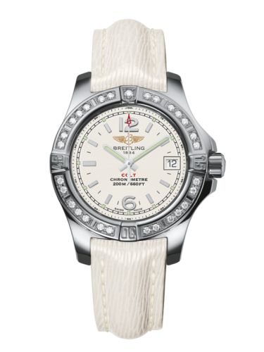 Breitling Colt Lady Diamond / Stratus Silver / Sahara / Pin A7738853/G793/235X/A14BA.1