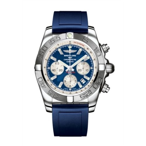 Breitling Chronomat 44 Stainless Steel / Blue / Rubber AB011011/C788/145S