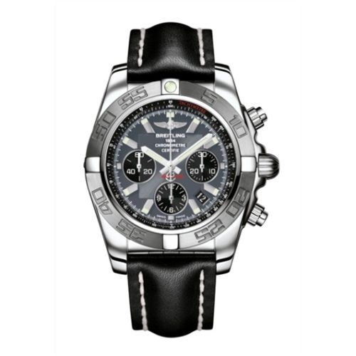 Breitling Chronomat 44 Stainless Steel / Grey / Calf AB011011/F546/435X