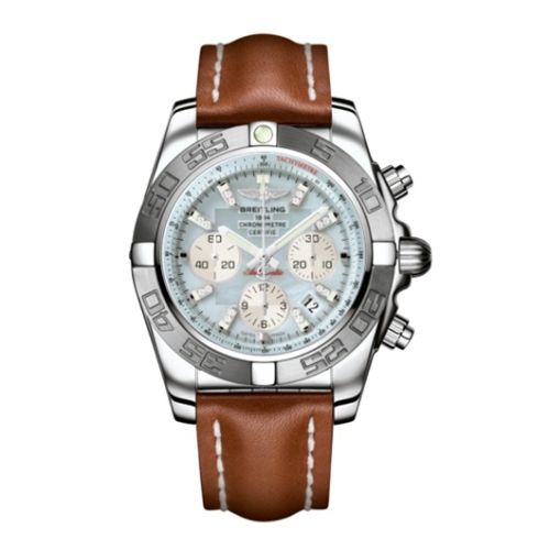 Breitling Chronomat 44 Stainless Steel / MOP / Calf AB011011/G686/433X