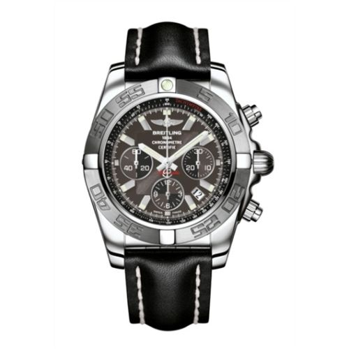 Breitling Chronomat 44 Stainless Steel / Grey / Calf AB011011/M524/435X