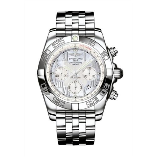 Breitling Chronomat 44 Stainless Steel / Pearl Roman / Bracelet AB011012.A691.375A