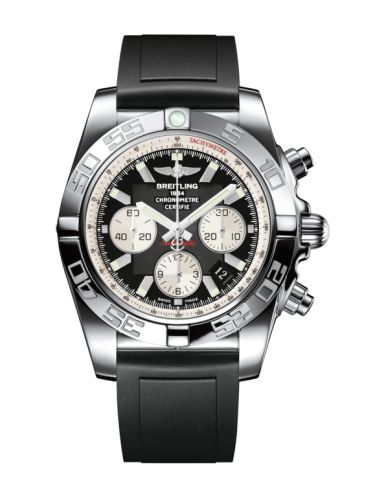 Breitling Chronomat 44 Stainless Steel / Inverted Panda / Rubber AB011012.B967.131S