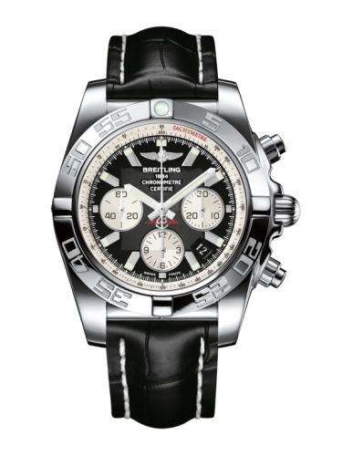 Breitling Chronomat 44 Stainless Steel / Inverted Panda / Croco AB011012.B967.744P