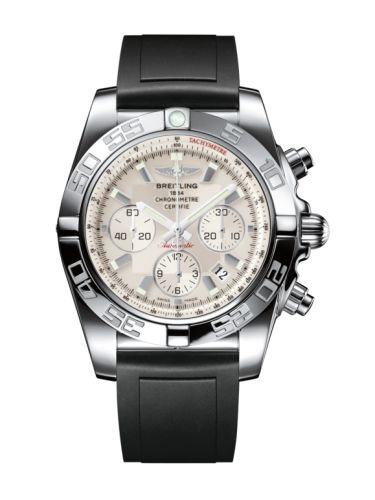 Breitling Chronomat 44 Stainless Steel / Silver / Rubber AB011012.G684.131S