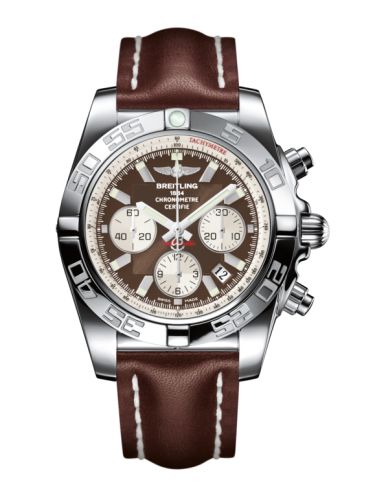 Breitling Chronomat 44 Stainless Steel / Metallica Brown / Calf AB011012.Q575.437X