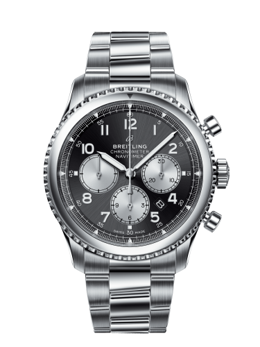 Breitling Navitimer 8 B01 Chronograph 43 Stainless Steel / Black / Bracelet AB0117131B1A1