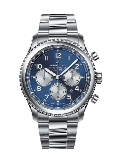 Breitling Navitimer 8 B01 Chronograph 43 Stainless Steel / Blue / Bracelet AB0117131C1A1