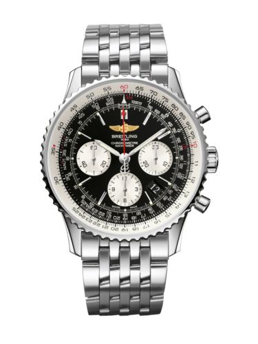 Breitling Navitimer 01 43 Stainless Steel / Black / Bracelet AB012012/BB01/447A