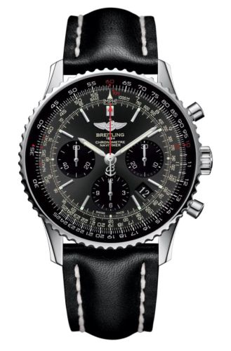 Breitling Navitimer 01 Stainless Steel / Stratus Gray / Calf / Folding AB012124/F569/436X/A20D.1