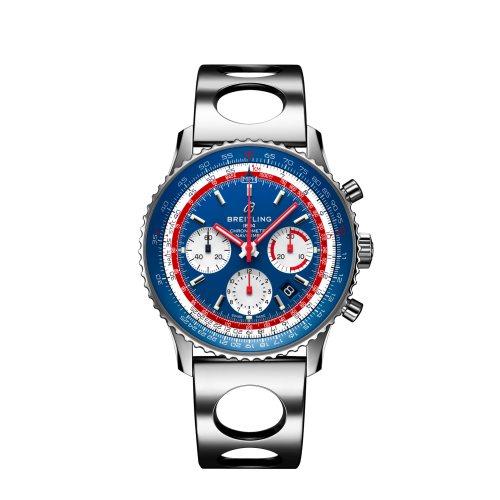 Breitling Navitimer 1 B01 Chronograph 43 Stainless Steel / Airline Editions Pan Am / Air Racer AB01212B1C1A2