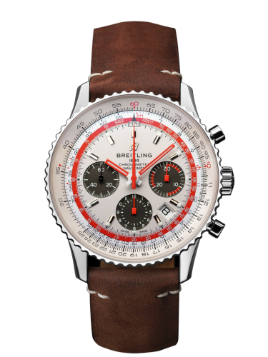 Breitling Navitimer 1 B01 Chronograph 43 Stainless Steel / Airline Editions TWA / Calf / Folding AB01219A1G1X2