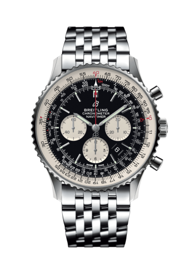Breitling Navitimer 1 B01 Chronograph 46 Stainless Steel / Black / Bracelet AB0127211B1A1