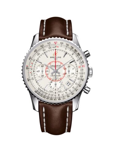 Breitling Montbrillant 01 Stainless Steel / Mercury Silver / Calf AB013012.G709.431X