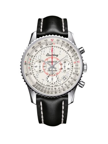 Breitling Montbrillant 01 Stainless Steel / Mercury Silver / Calf AB013012.G735.428X