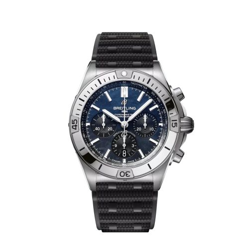Breitling Chronomat B01 42 Stainless Steel / Black MOP / Japan AB0134101B3S1