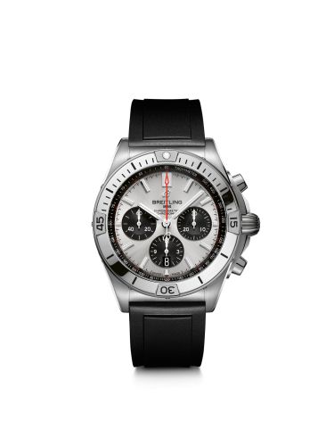 Breitling Chronomat B01 42 Stainless Steel / Silver / Rubber / China AB0134101G1S1