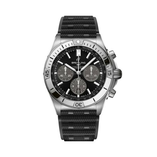 Breitling Chronomat B01 42 Stainless Steel / Black / UK AB01341B1B1S1