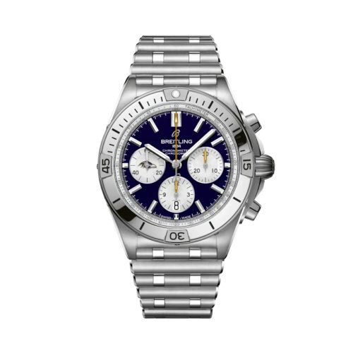 Breitling Chronomat B01 42 NFL Baltimore Ravens / Rouleaux AB01342B1K2A1