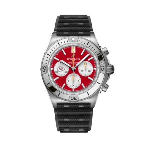 Breitling Chronomat B01 42 NFL Kansas City Chiefs AB01342B1K5S1