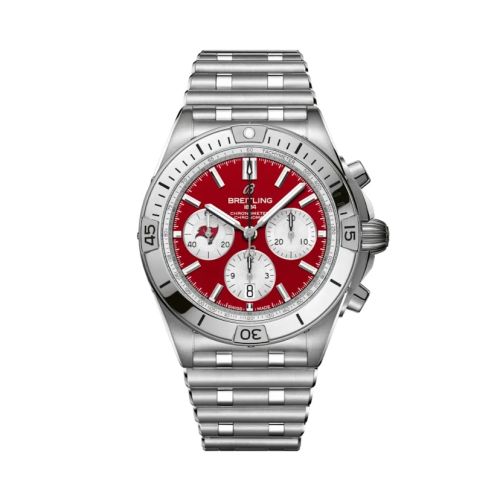 Breitling Chronomat B01 42 NFL Tampa Bay Buccaneers / Rouleaux AB01342B1K7A1