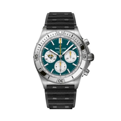 Breitling Chronomat B01 42 NFL Jacksonville Jaguars AB01342B1L3S1