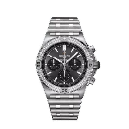 Breitling Chronomat B01 42 Stainless Steel - Diamond / Japan AB0134A21B1A1