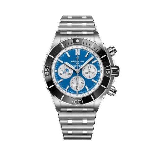 Breitling Super Chronomat B01 Chronograph 44 NFL Detroit Lions Edition AB01361C1C2A1
