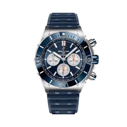 Breitling Super Chronomat B01 44 Stainless Steel / Shula 347 / Rubber AB01368A1C1S1