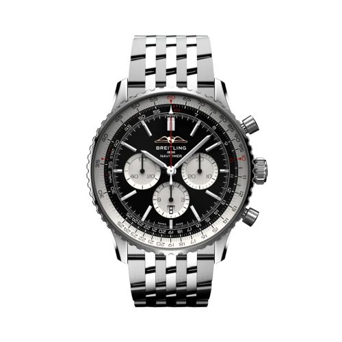 Breitling Navitimer B01 Chronograph 46 Stainless Steel / Black / Bracelet AB0137211B1A1