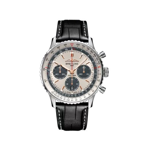 Breitling Navitimer B01 Chronograph 43 Stainless Steel / Starlux Airlines AB01386C1G1P1