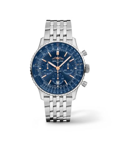 Breitling Navitimer B01 Chronograph 43 Stainless Steel / Wempe Signature Collection / Bracelet AB01387A1C1A1