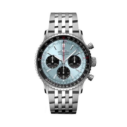 Breitling Navitimer B01 Chronograph 41 Stainless Steel / Ice Blue / Bracelet AB0139241C2A1