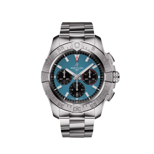 Breitling Avenger B01 Chronograph 44 Stainless Steel / Blue / Bracelet AB0147101C1A1