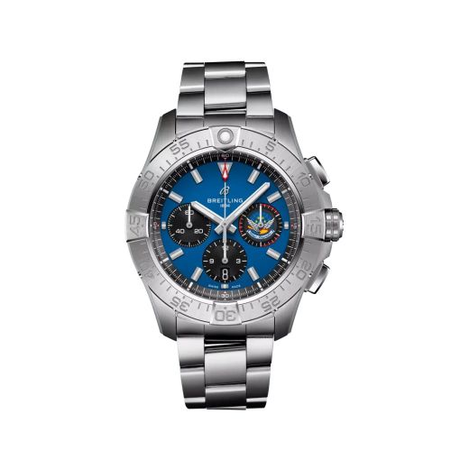 Breitling Avenger B01 Chronograph 44 Stainless Steel / Blue Impulse AB01471A1C1A1